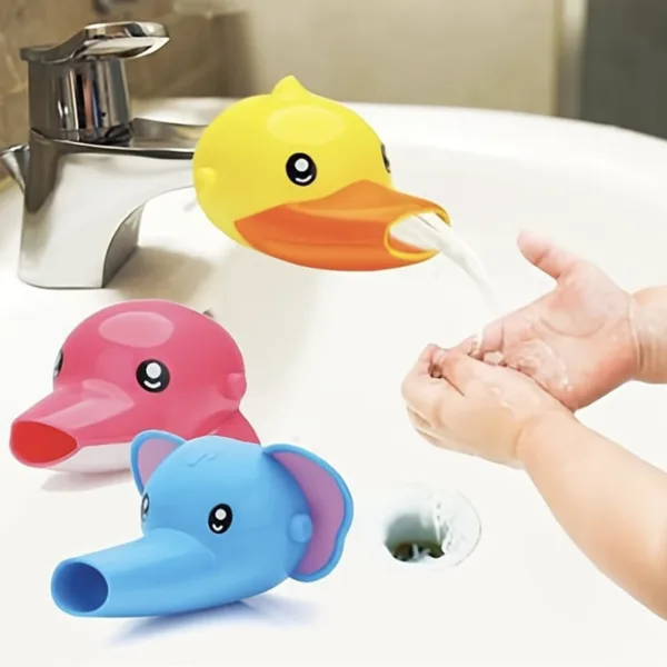 Extensor de Grifo en Forma de Ballena para Niños, pato